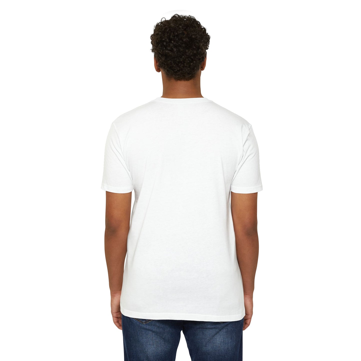 Distressed Thin Blue Line Flag T-Shirt — Police Support Tee