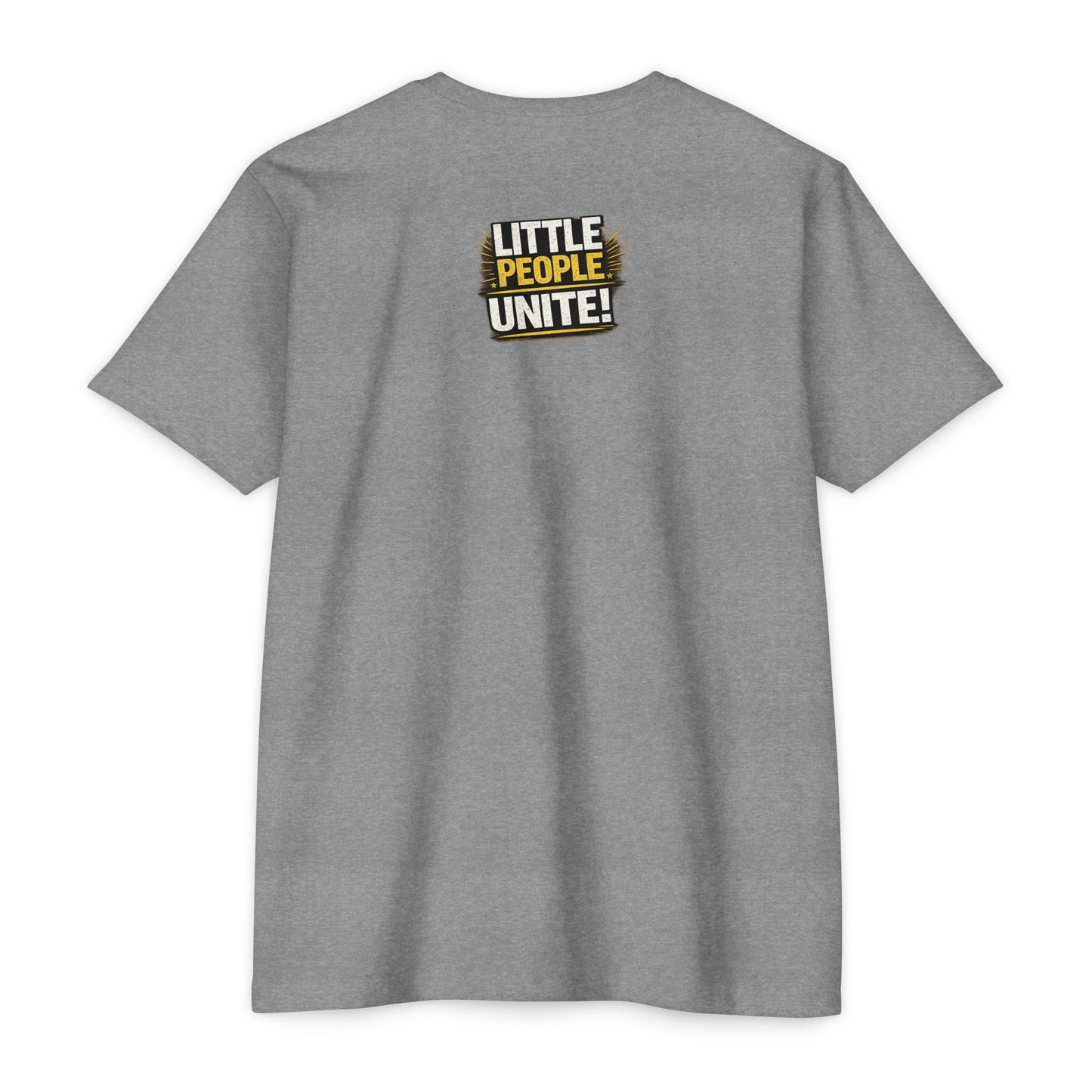 Melissa Special Design! Short Height T-Shirt — "I'm Not Short, I'm Space Saving" Funny Little People Unite Tee