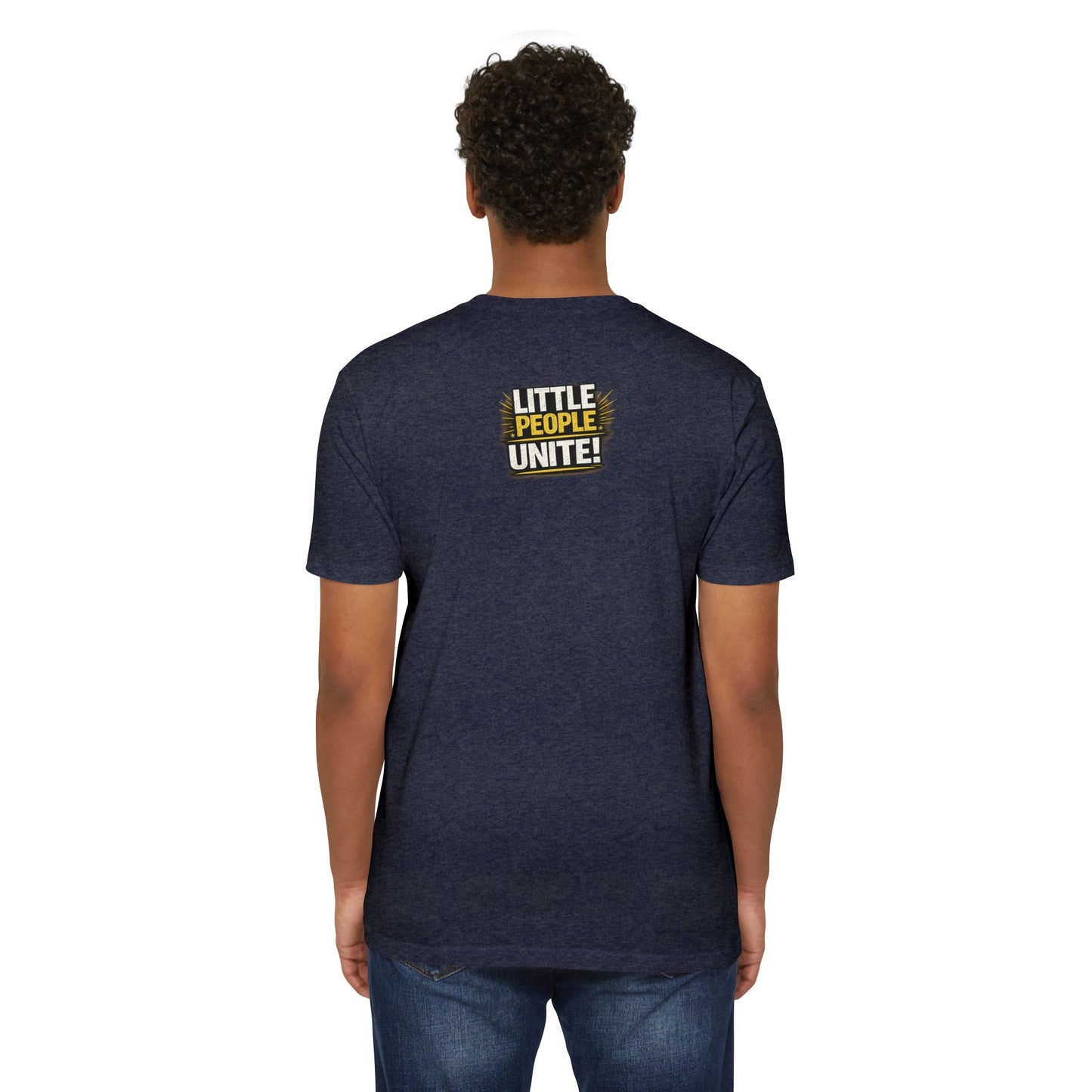 Melissa Special Design! Short Height T-Shirt — "I'm Not Short, I'm Space Saving" Funny Little People Unite Tee