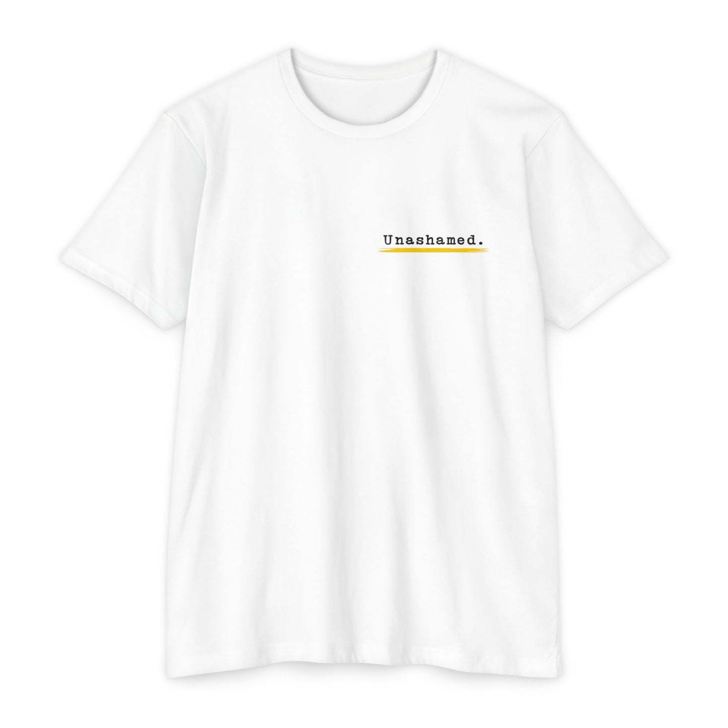 Unashamed 911 Dispatch T-Shirt – "Unashamed" Logo Back & Chest Patch