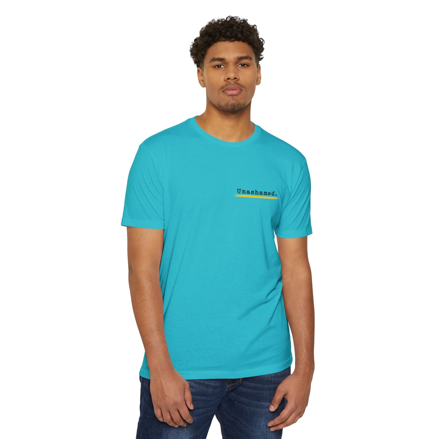 Unashamed 911 Dispatch T-Shirt – "Unashamed" Logo Back & Chest Patch