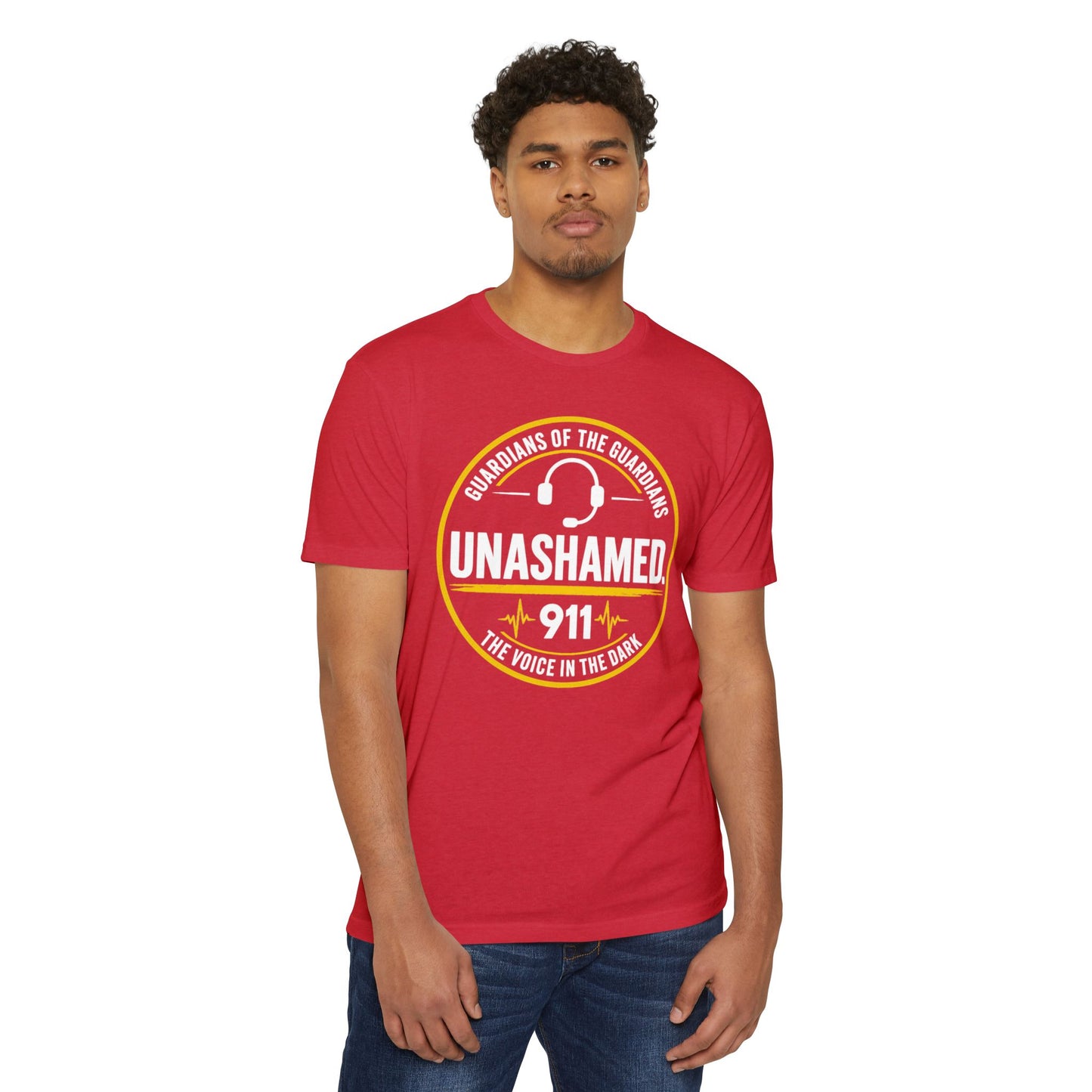 911 Dispatcher T-Shirt — “Unashamed” Guardian of the Guardians Dispatcher Tee
