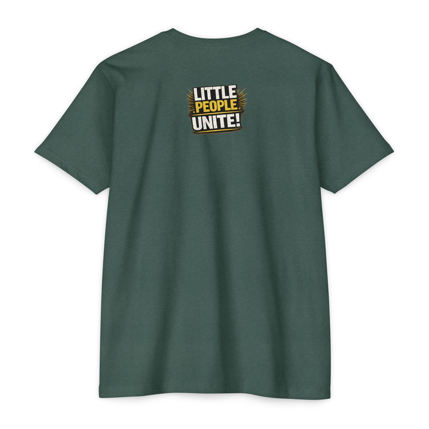 Melissa Special Design! Short Height T-Shirt — "I'm Not Short, I'm Space Saving" Funny Little People Unite Tee