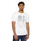 Distressed Thin Blue Line Flag T-Shirt — Police Support Tee