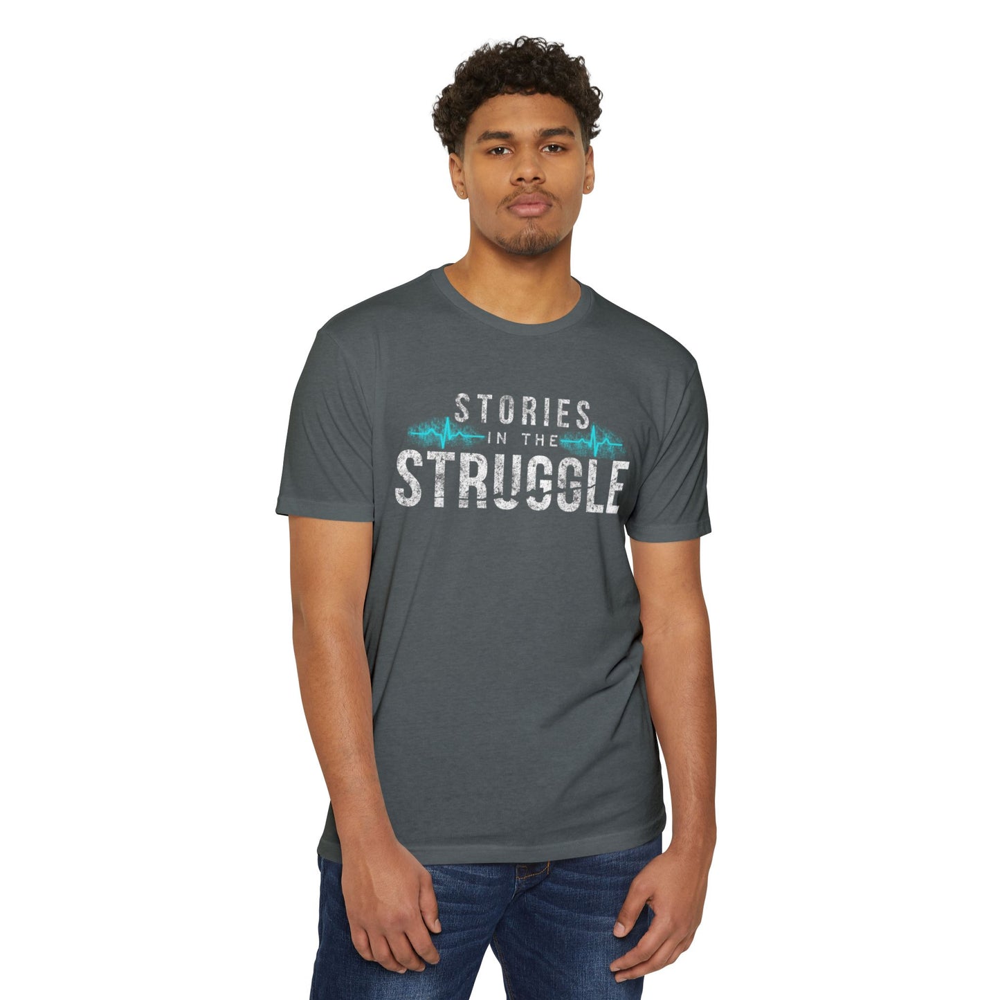 Stories in the Struggle T-Shirt — Inspirational Recovery / Mental Health Tee