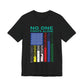 No One Fights Alone Support Tee — First Responders & Military Tribute