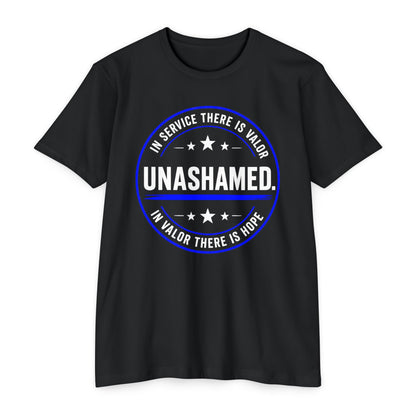 Law Enforcement 'Unashamed' Police Pride T-Shirt