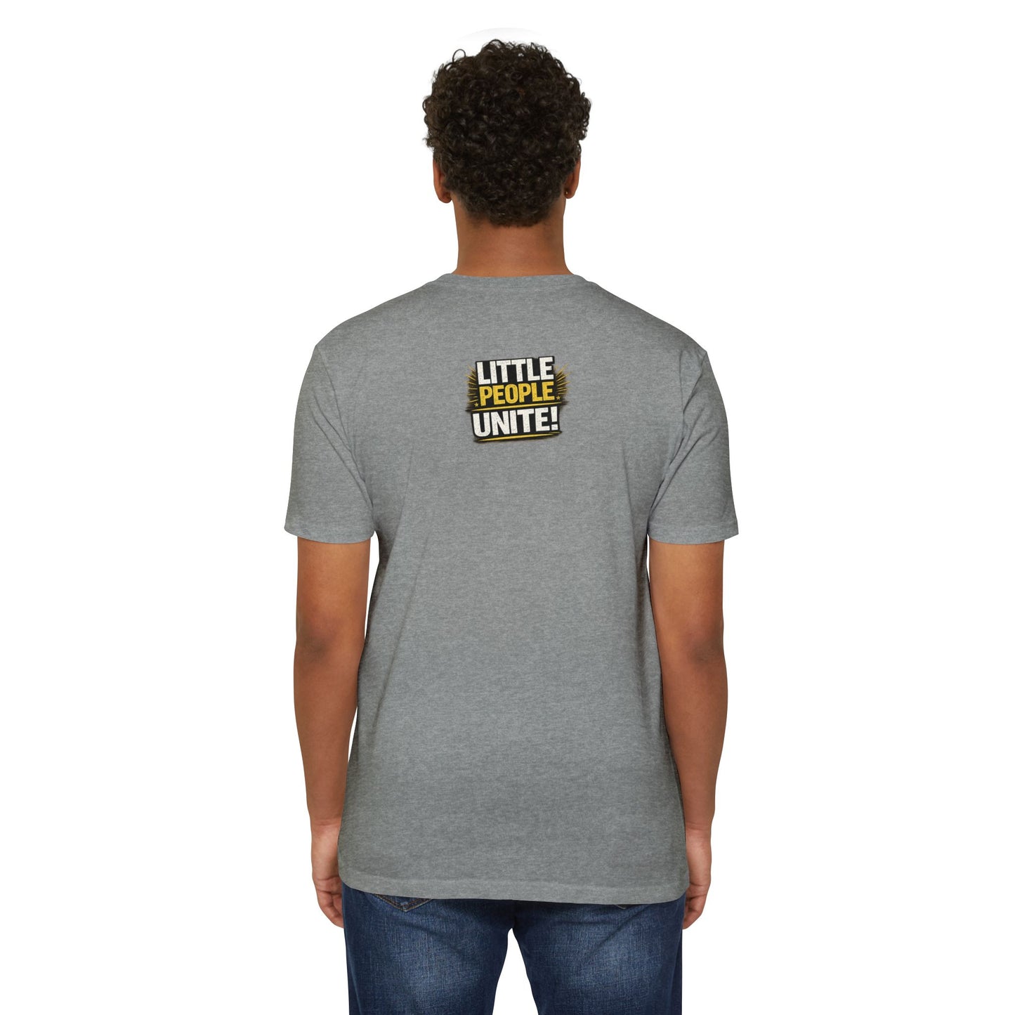 Melissa Special Design! Short Height T-Shirt — "I'm Not Short, I'm Space Saving" Funny Little People Unite Tee