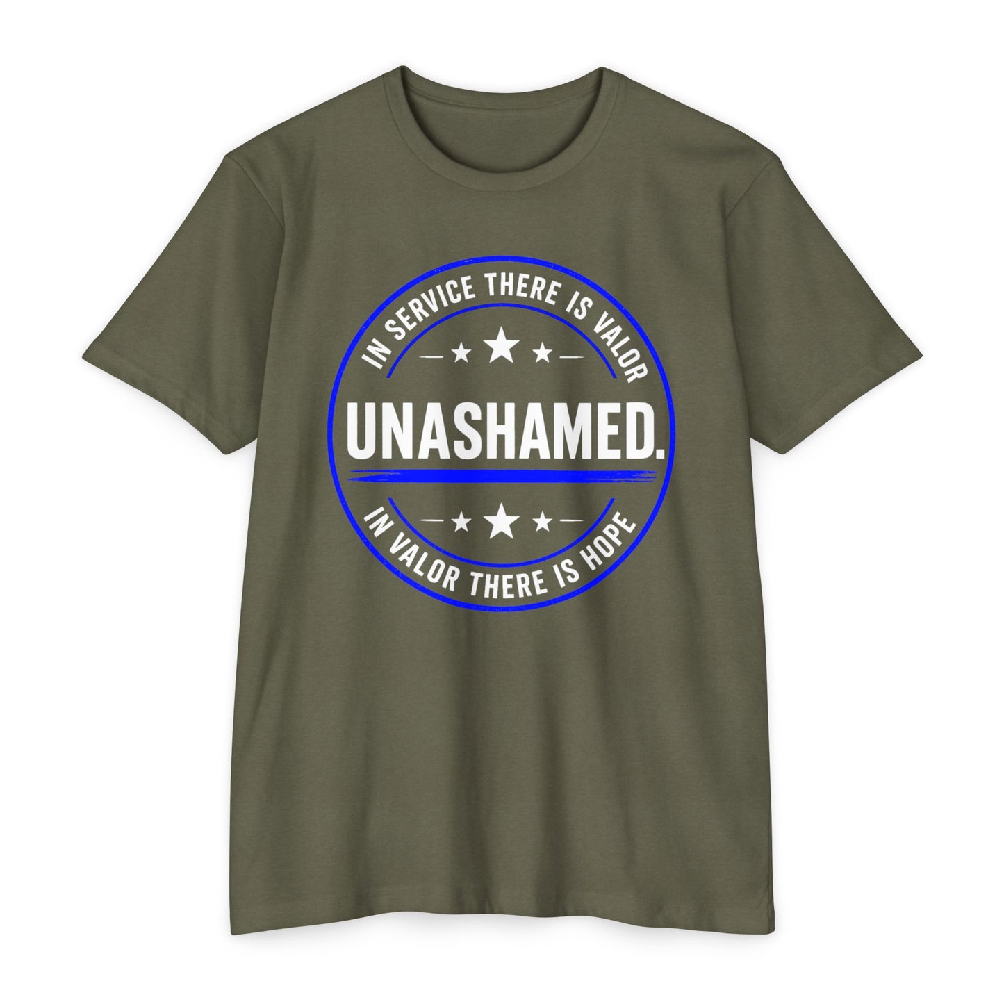 Law Enforcement 'Unashamed' Police Pride T-Shirt