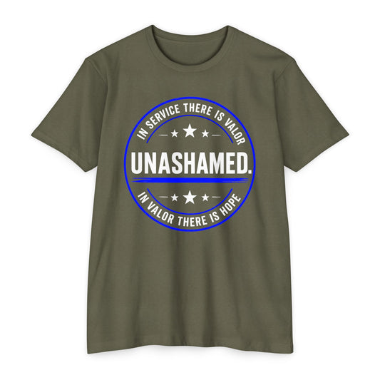 Law Enforcement 'Unashamed' Police Pride T-Shirt