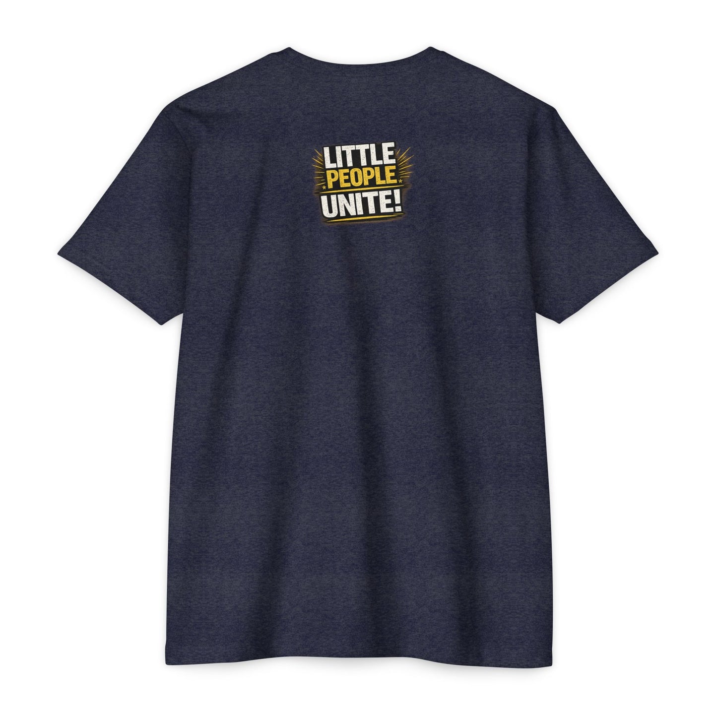 Melissa Special Design! Short Height T-Shirt — "I'm Not Short, I'm Space Saving" Funny Little People Unite Tee