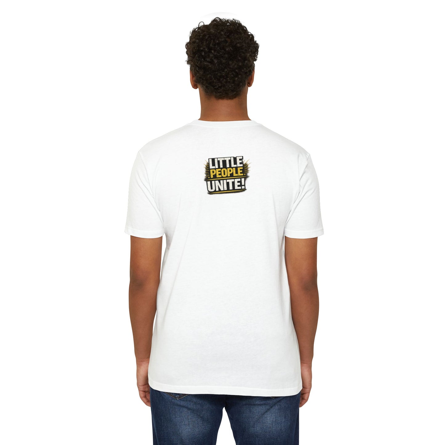 Melissa Special Design! Short Height T-Shirt — "I'm Not Short, I'm Space Saving" Funny Little People Unite Tee