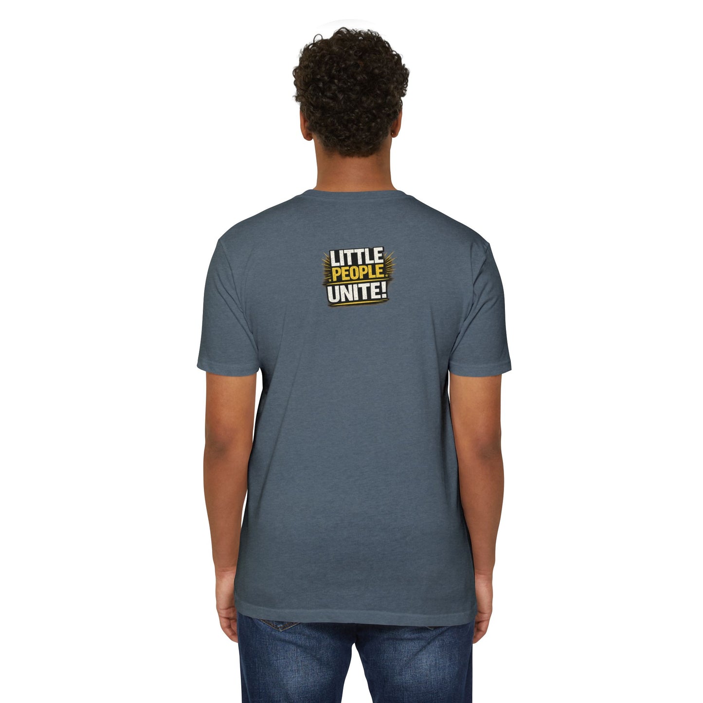 Melissa Special Design! Short Height T-Shirt — "I'm Not Short, I'm Space Saving" Funny Little People Unite Tee