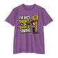 Melissa Special Design! Short Height T-Shirt — "I'm Not Short, I'm Space Saving" Funny Little People Unite Tee
