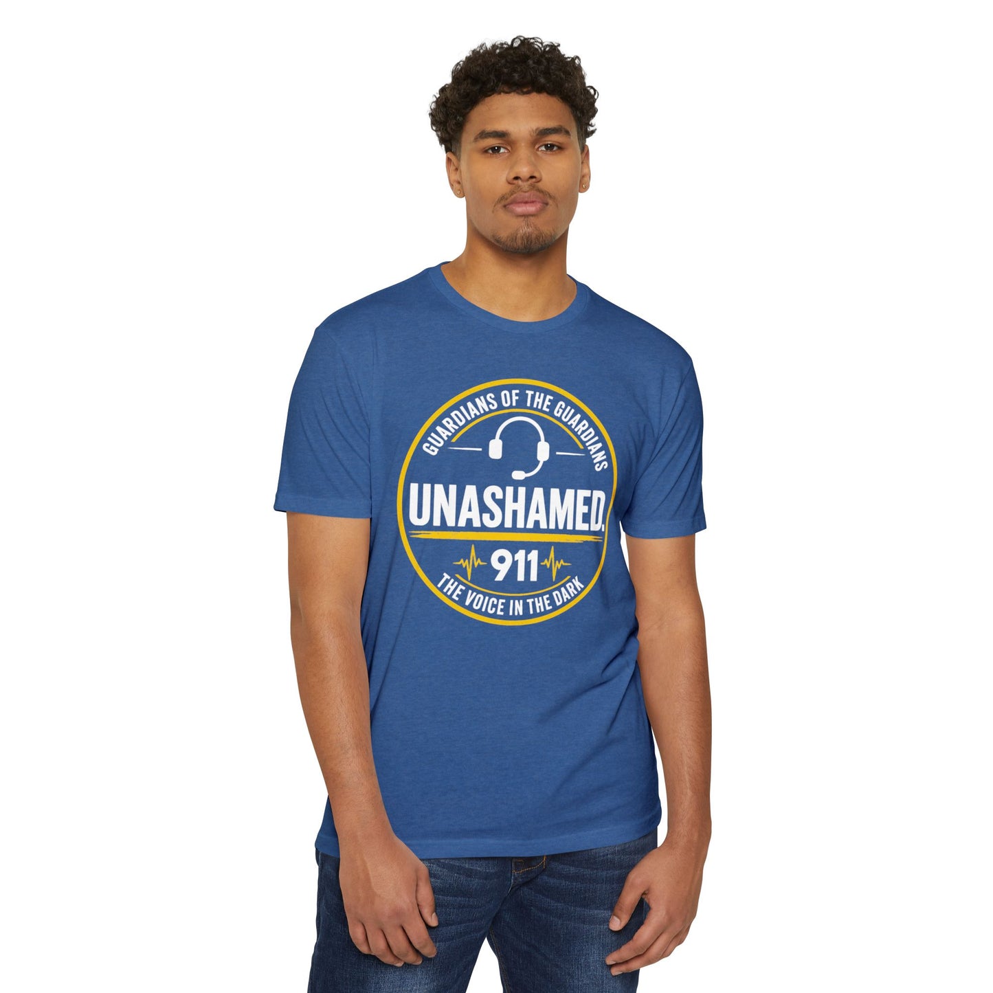 911 Dispatcher T-Shirt — “Unashamed” Guardian of the Guardians Dispatcher Tee