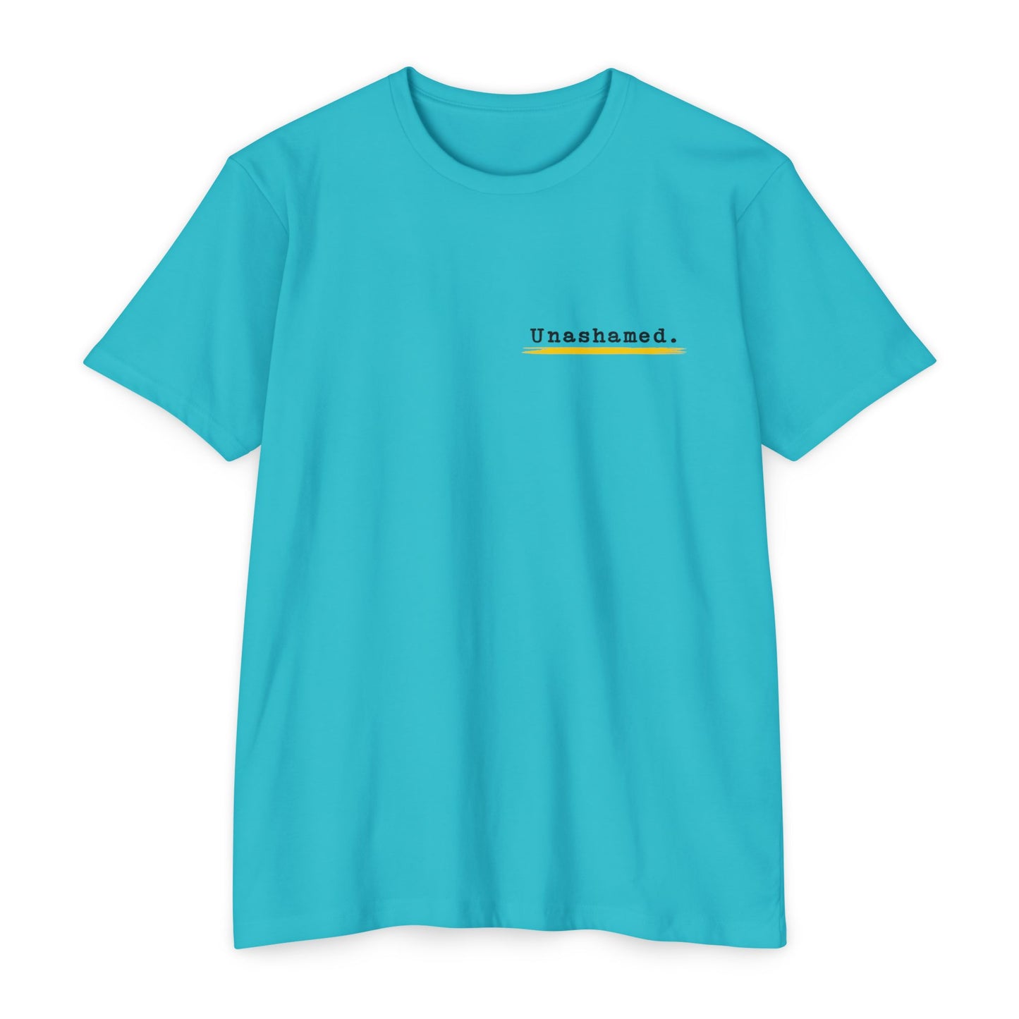 Unashamed 911 Dispatch T-Shirt – "Unashamed" Logo Back & Chest Patch