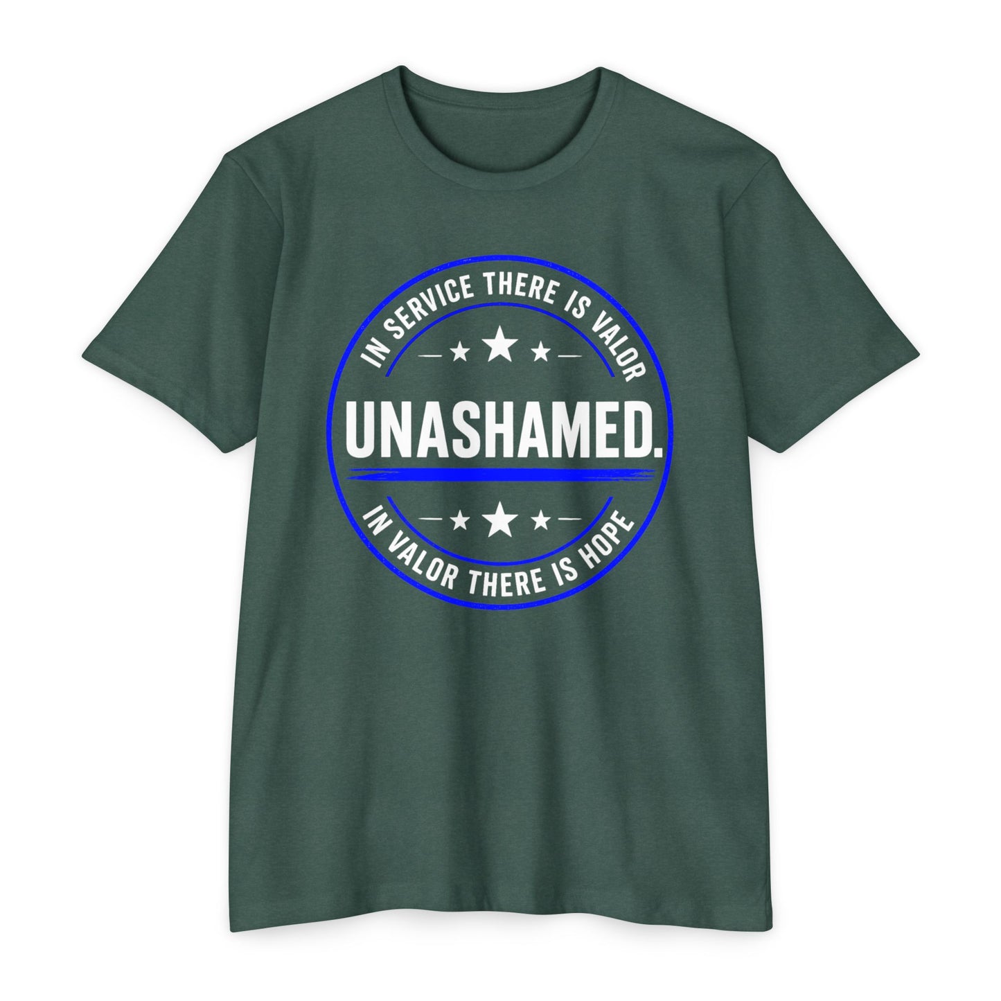 Law Enforcement 'Unashamed' Police Pride T-Shirt