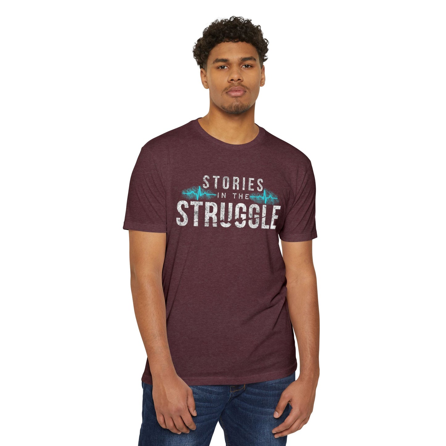 Stories in the Struggle T-Shirt — Inspirational Recovery / Mental Health Tee