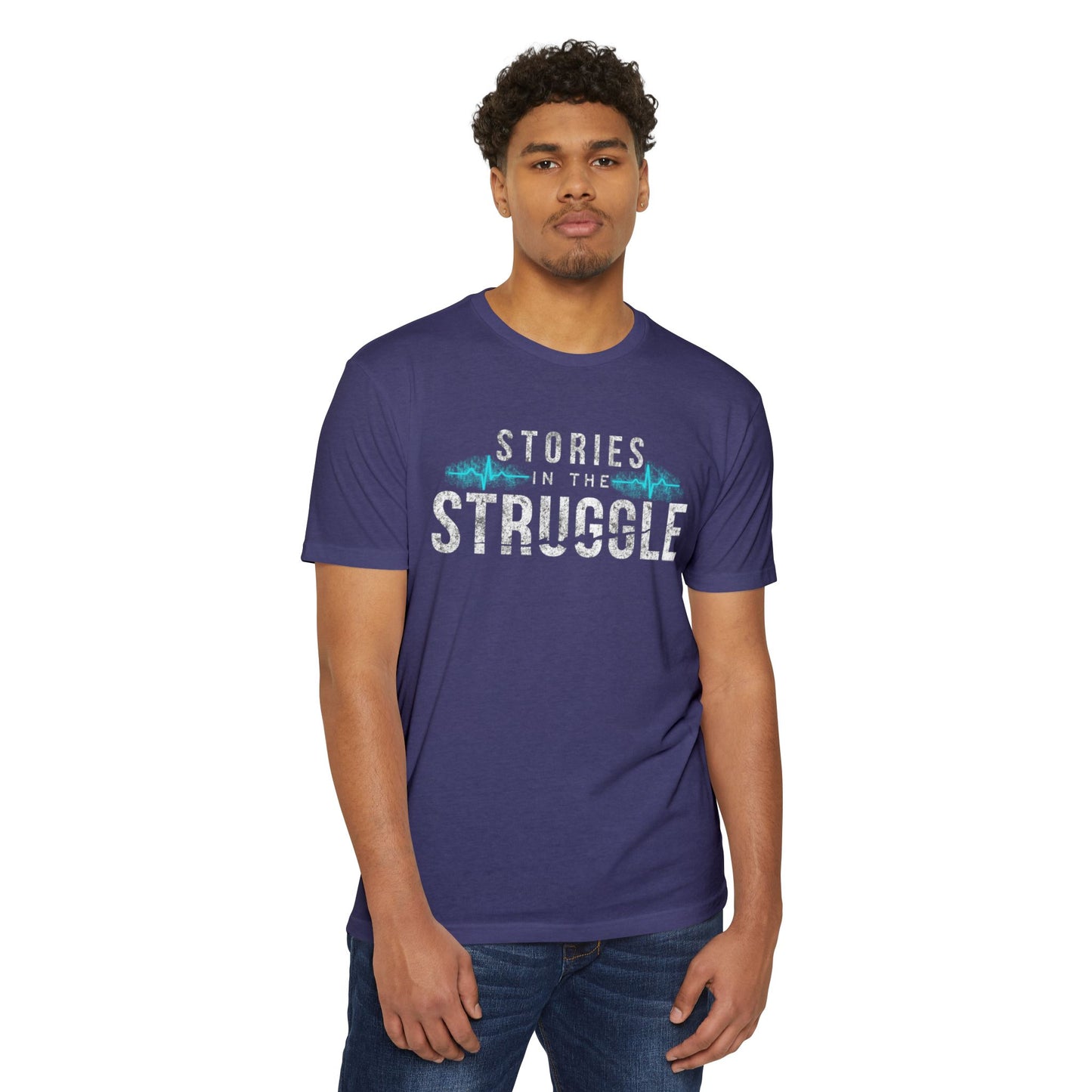 Stories in the Struggle T-Shirt — Inspirational Recovery / Mental Health Tee