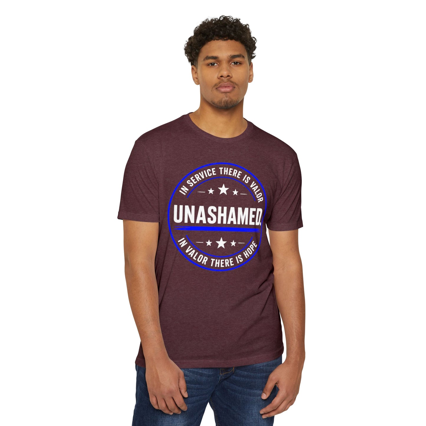 Law Enforcement 'Unashamed' Police Pride T-Shirt