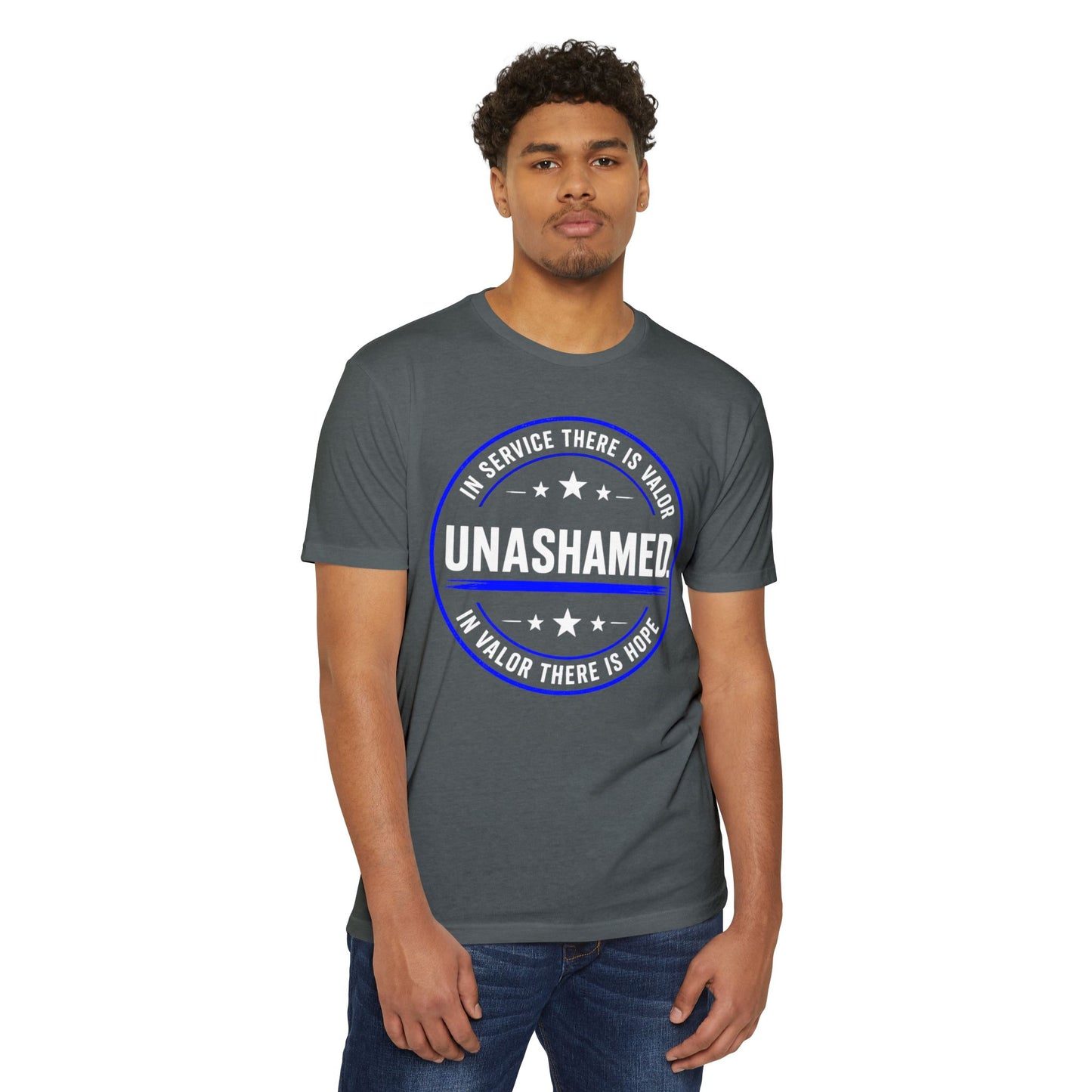 Law Enforcement 'Unashamed' Police Pride T-Shirt