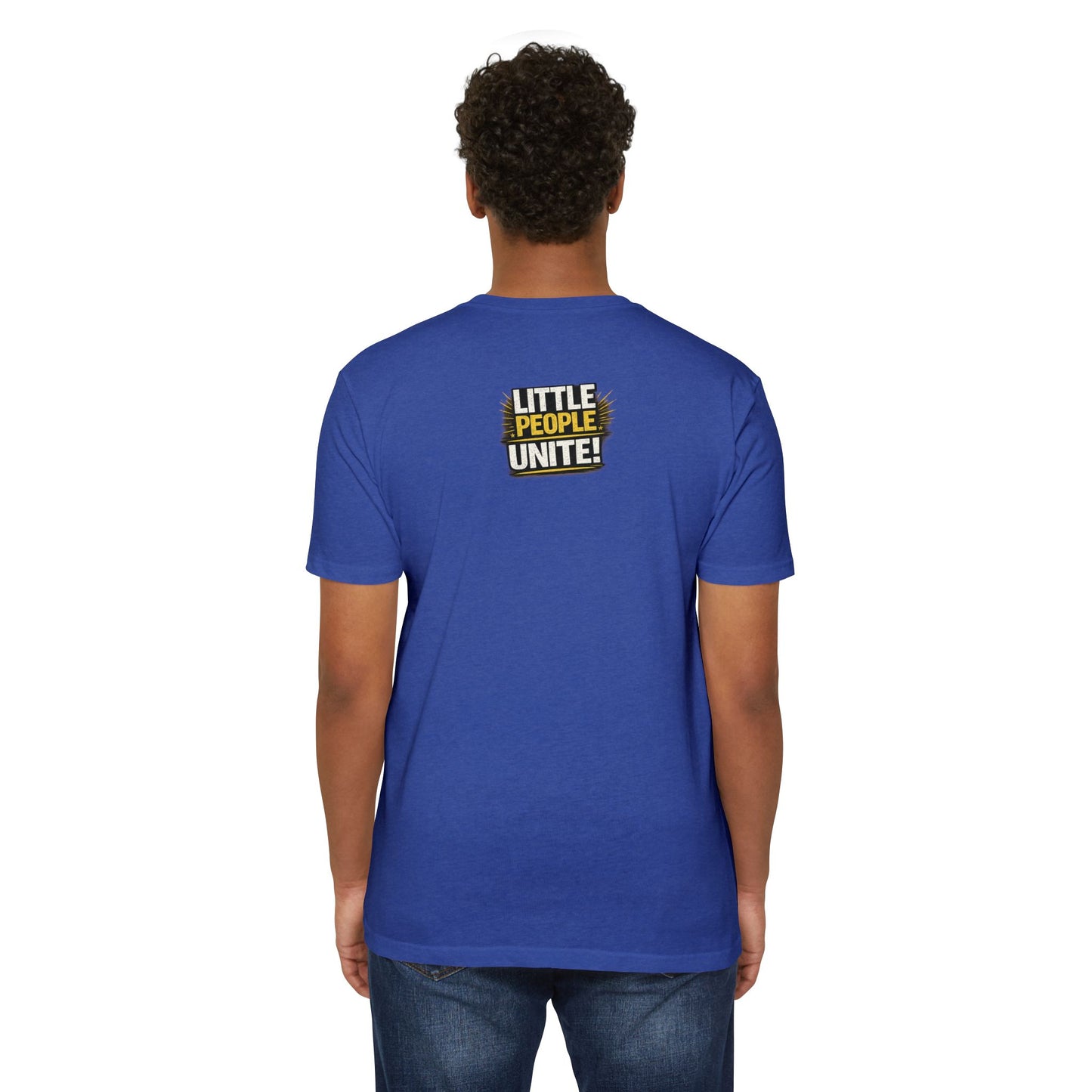 Melissa Special Design! Short Height T-Shirt — "I'm Not Short, I'm Space Saving" Funny Little People Unite Tee