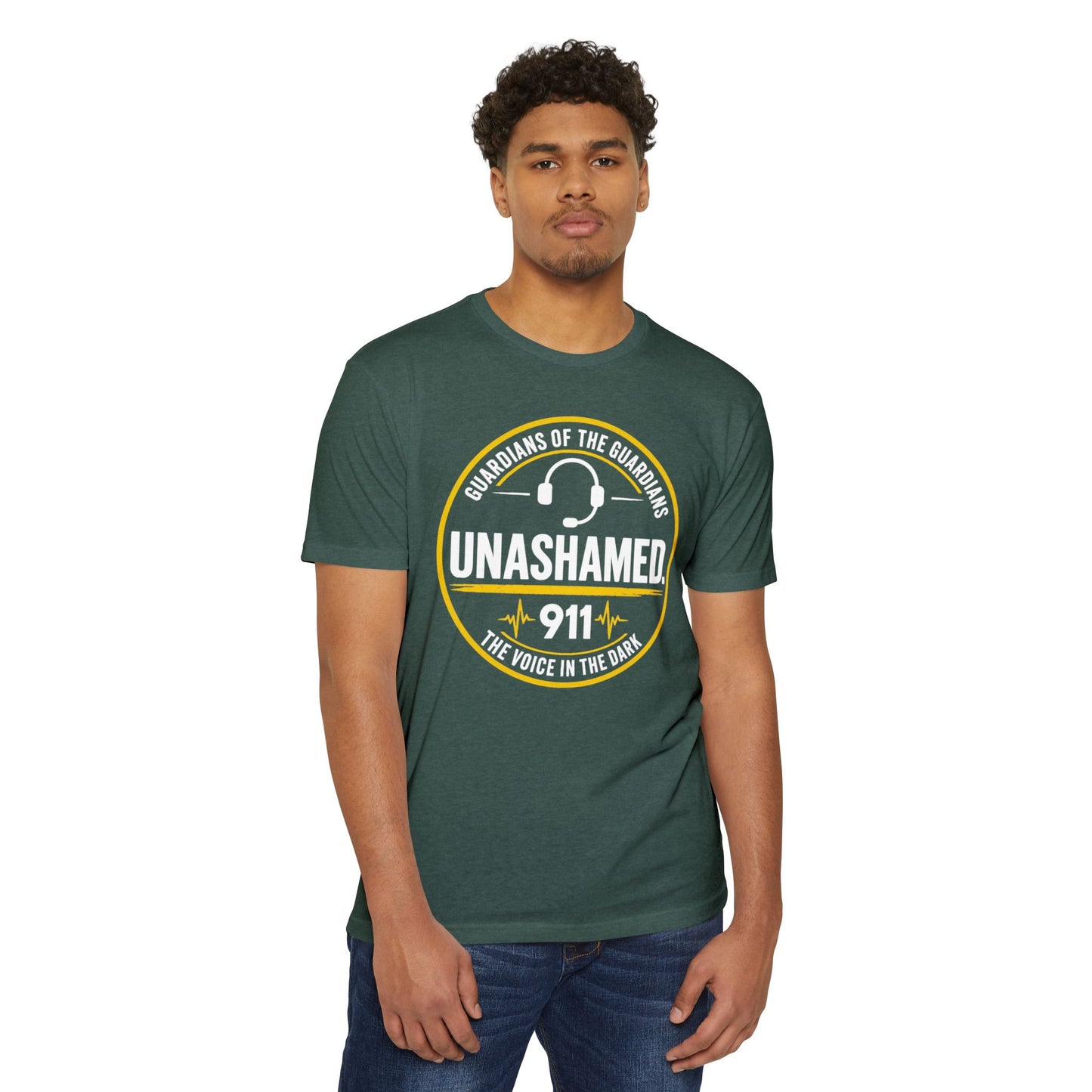 911 Dispatcher T-Shirt — “Unashamed” Guardian of the Guardians Dispatcher Tee