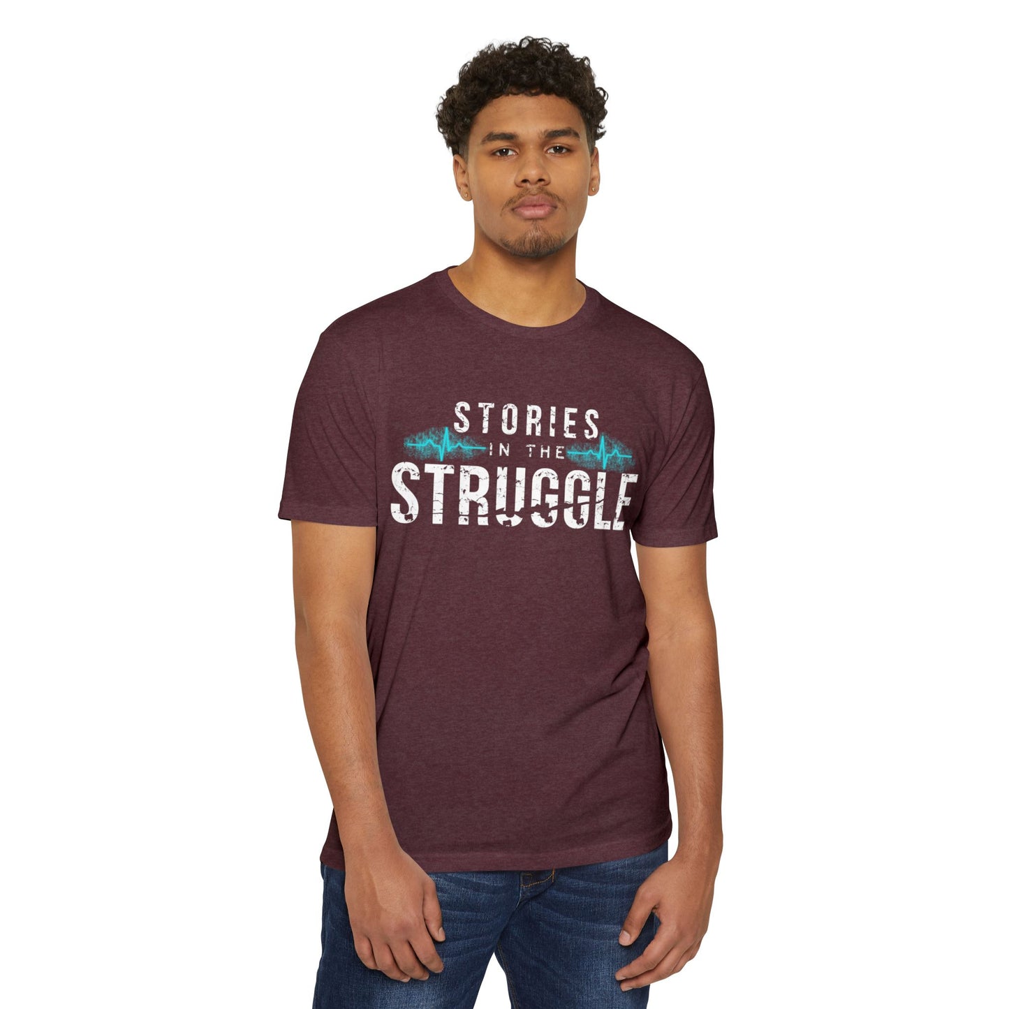 Copy of Stories in the Struggle T-Shirt — Inspirational Recovery / Mental Health Tee