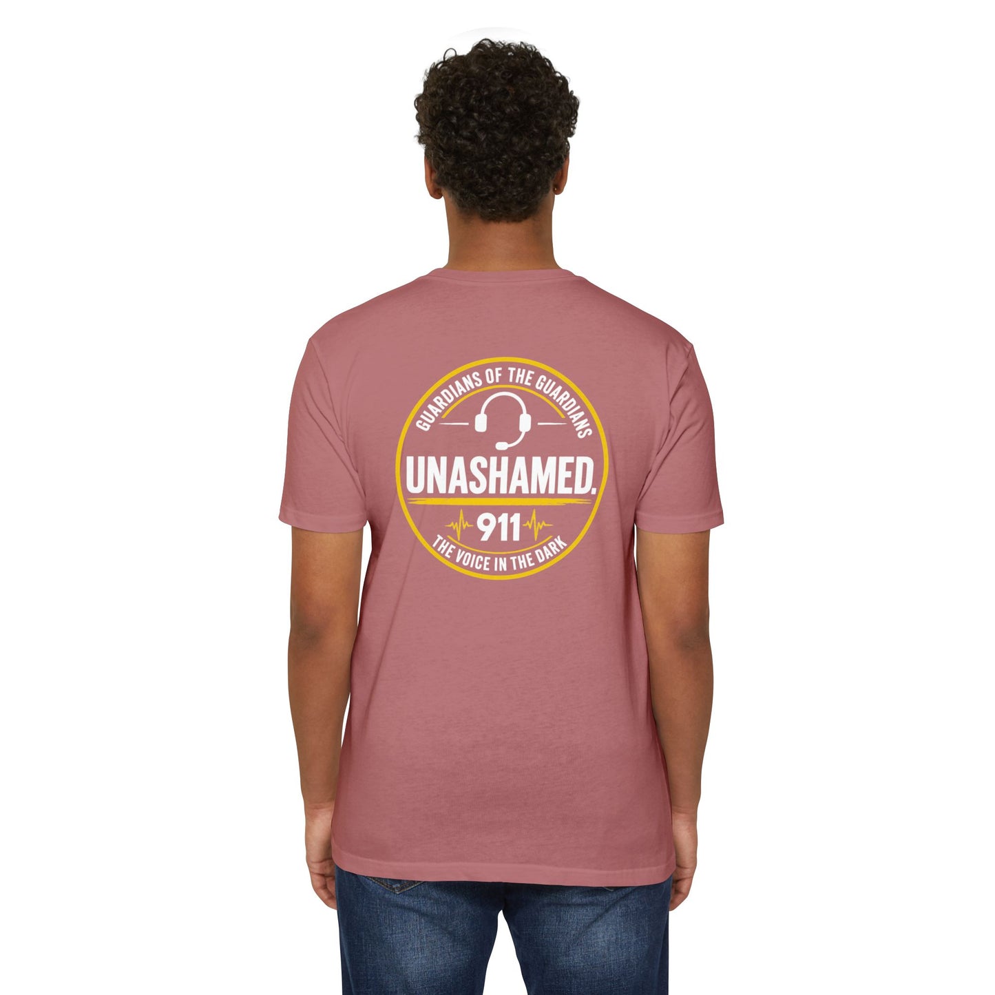 Unashamed 911 Dispatch T-Shirt – "Unashamed" Logo Back & Chest Patch