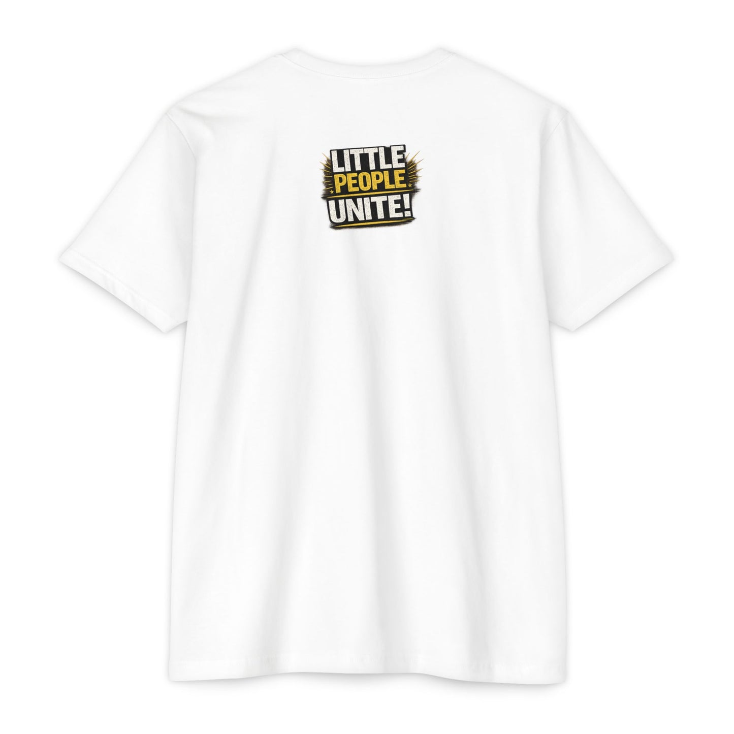 Melissa Special Design! Short Height T-Shirt — "I'm Not Short, I'm Space Saving" Funny Little People Unite Tee