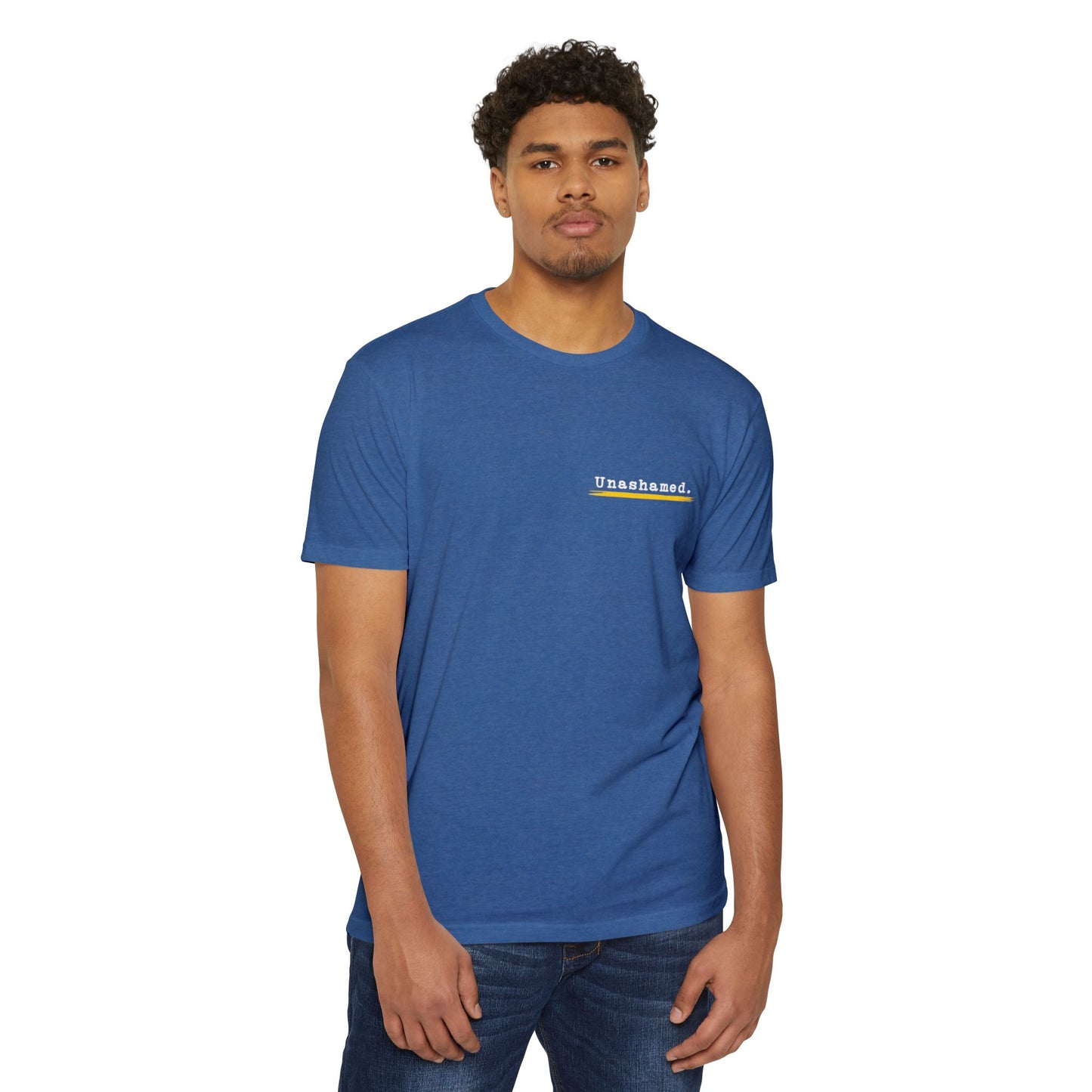 Unashamed 911 Dispatch T-Shirt – "Unashamed" Logo Back & Chest Patch
