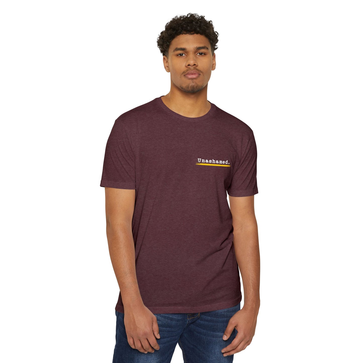 Unashamed 911 Dispatch T-Shirt – "Unashamed" Logo Back & Chest Patch