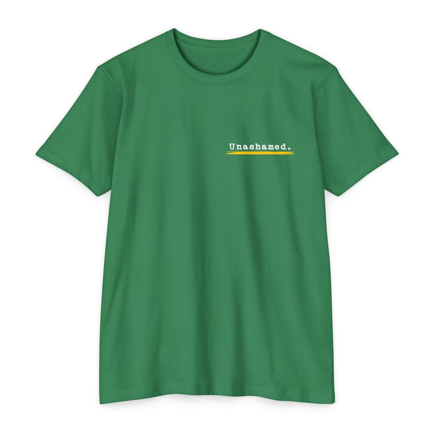 Unashamed 911 Dispatch T-Shirt – "Unashamed" Logo Back & Chest Patch