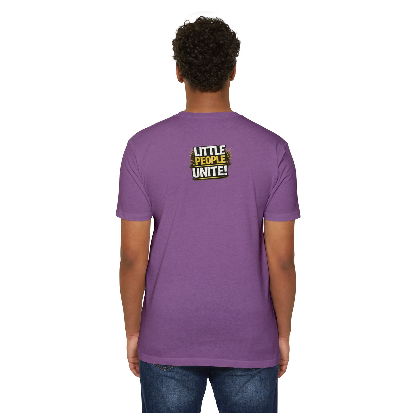 Melissa Special Design! Short Height T-Shirt — "I'm Not Short, I'm Space Saving" Funny Little People Unite Tee