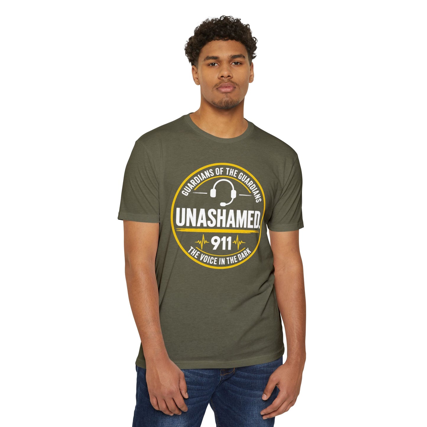 911 Dispatcher T-Shirt — “Unashamed” Guardian of the Guardians Dispatcher Tee