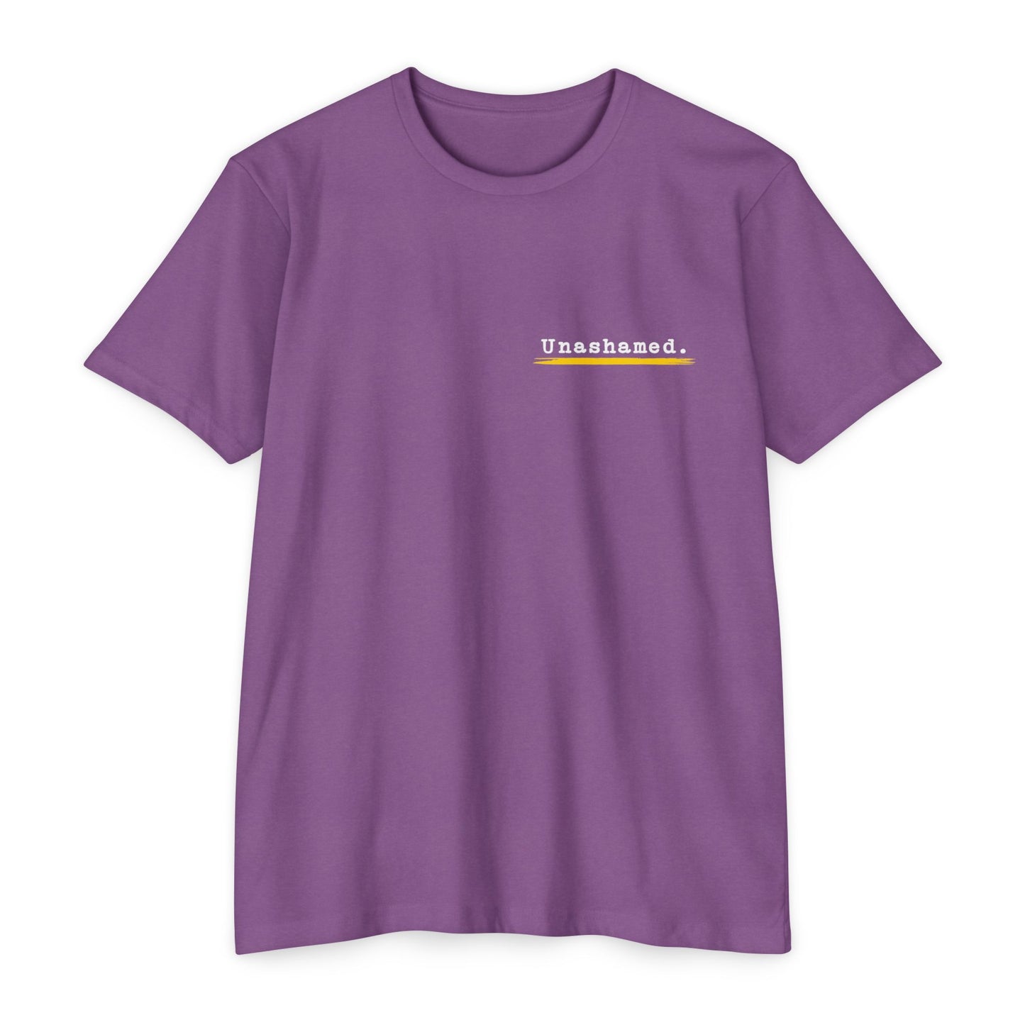 Unashamed 911 Dispatch T-Shirt – "Unashamed" Logo Back & Chest Patch