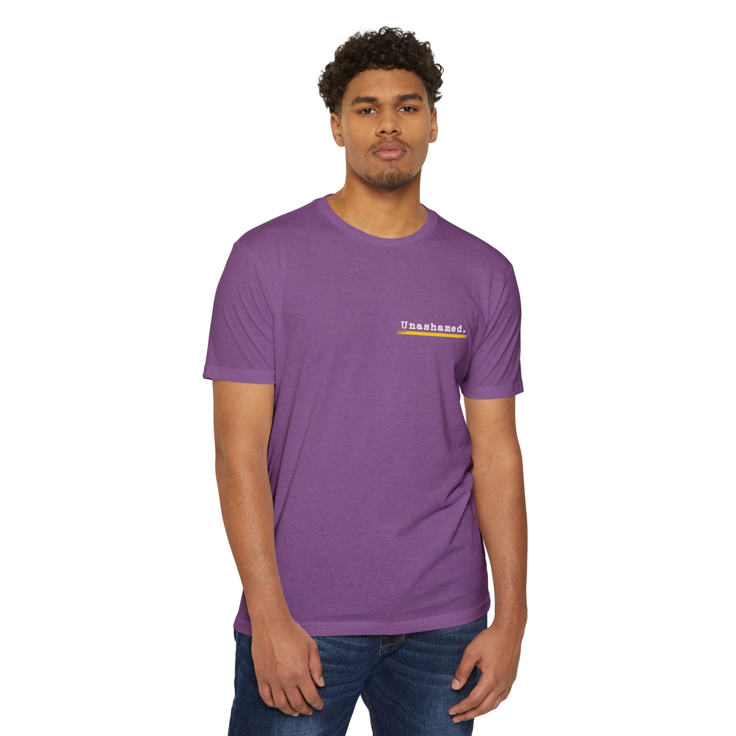 Unashamed 911 Dispatch T-Shirt – "Unashamed" Logo Back & Chest Patch