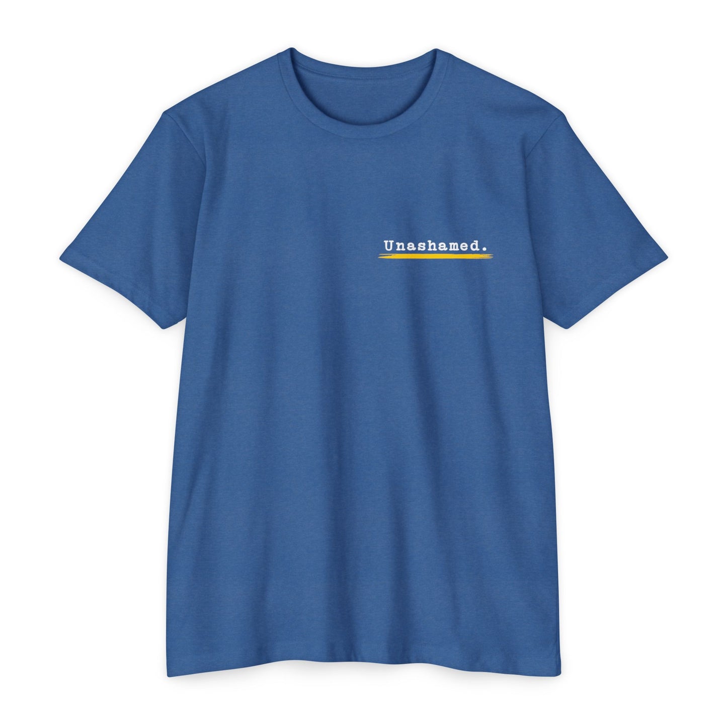 Unashamed 911 Dispatch T-Shirt – "Unashamed" Logo Back & Chest Patch