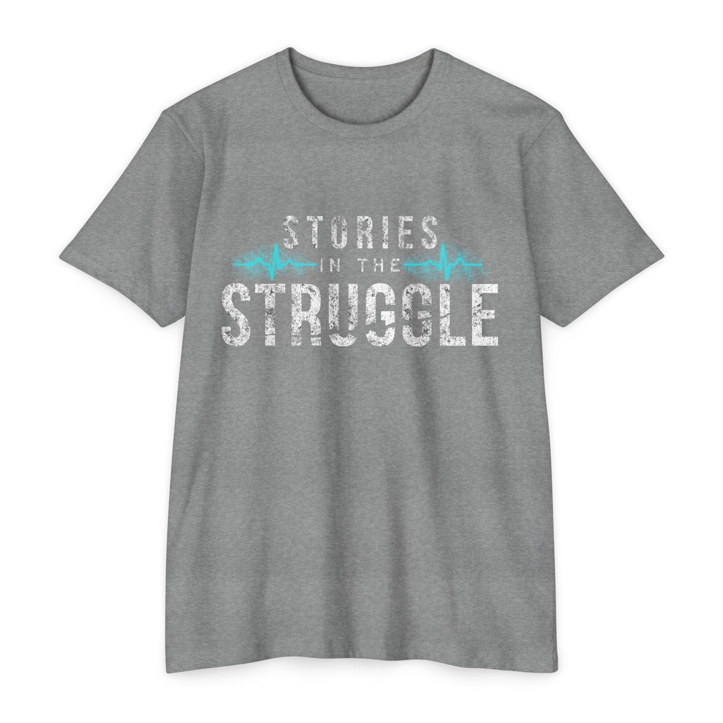 T-shirt — Heroes in the Struggle Graphic Tee (Heartbeat Accent)