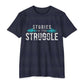 T-shirt — Heroes in the Struggle Graphic Tee (Heartbeat Accent)