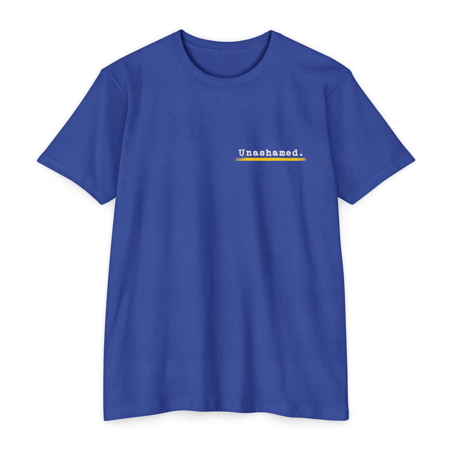 Unashamed 911 Dispatch T-Shirt – "Unashamed" Logo Back & Chest Patch