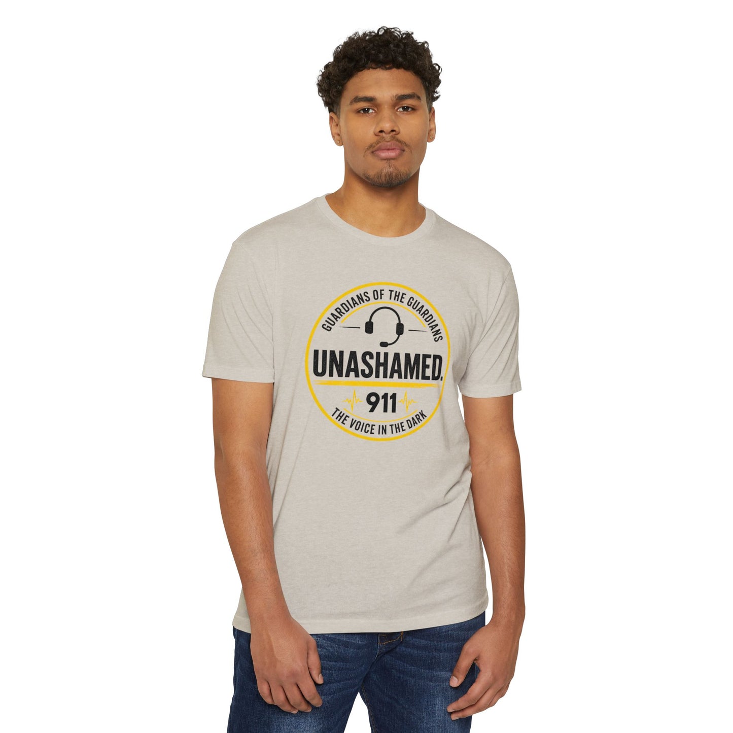 911 Dispatcher T-Shirt — “Unashamed” Guardian of the Guardians Dispatcher Tee