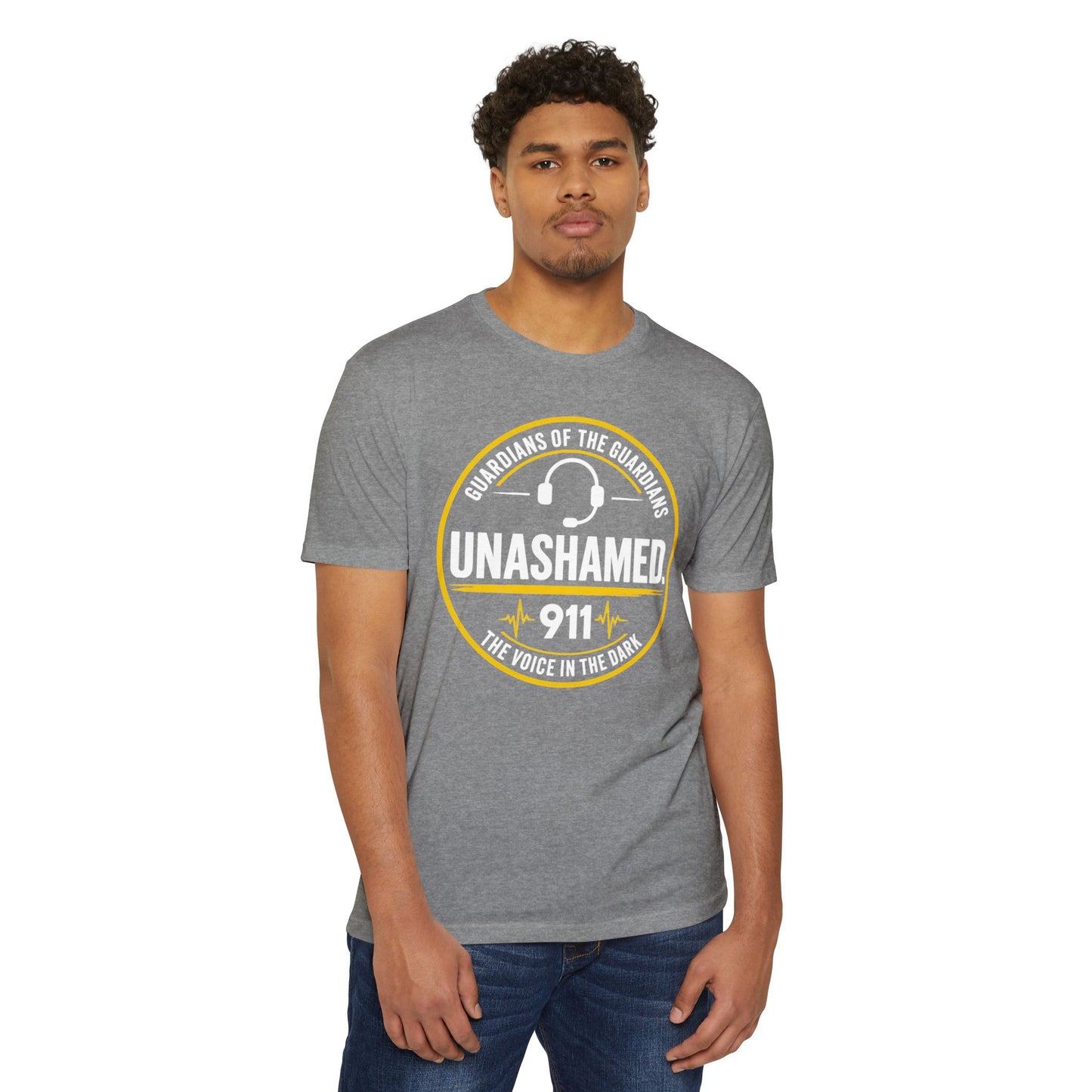911 Dispatcher T-Shirt — “Unashamed” Guardian of the Guardians Dispatcher Tee