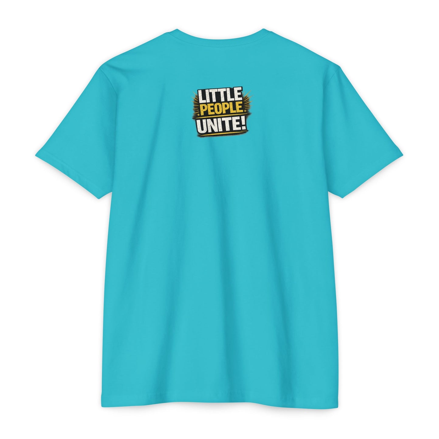 Melissa Special Design! Short Height T-Shirt — "I'm Not Short, I'm Space Saving" Funny Little People Unite Tee