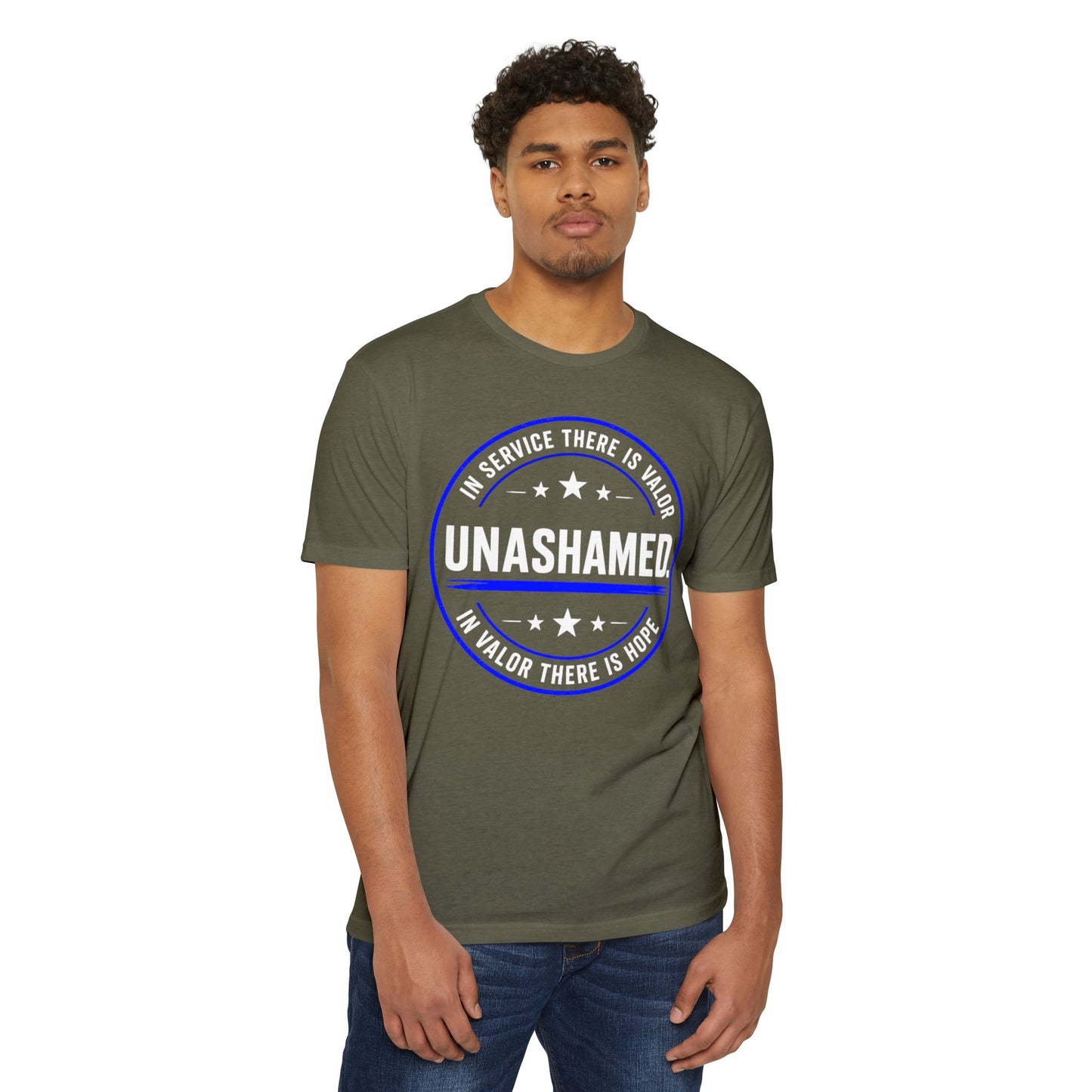 Law Enforcement 'Unashamed' Police Pride T-Shirt