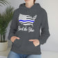 BACK THE BLUE (Unisex Heavy Blend™ Hoodie)