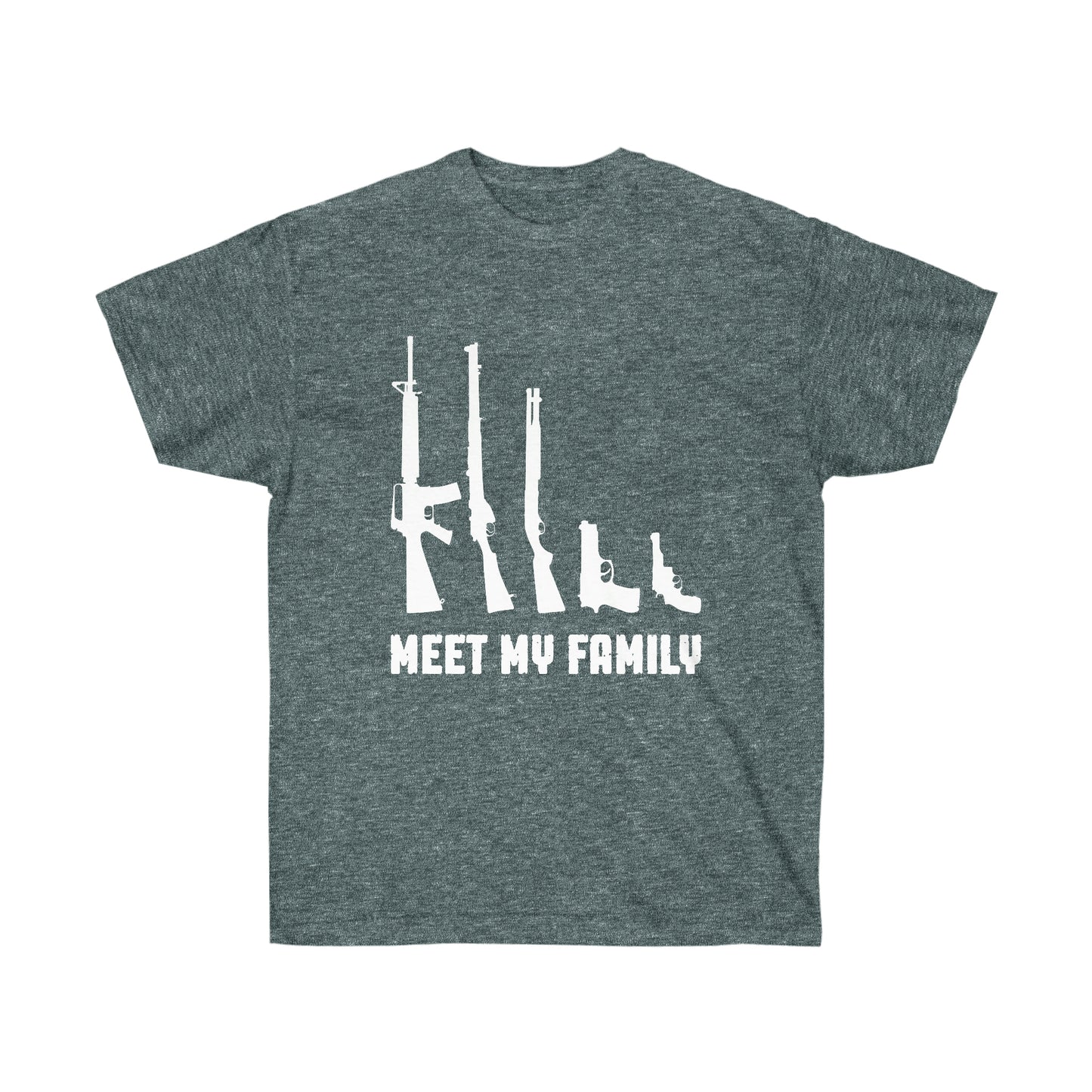 MEET MY FAMILY (Unisex Ultra Cotton Tee)