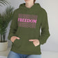 FREEDOM FREEDOM FREEDOM PINK (Unisex Heavy Blend™ Hoodie)