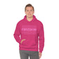 FREEDOM FREEDOM FREEDOM PINK (Unisex Heavy Blend™ Hoodie)