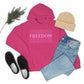 FREEDOM FREEDOM FREEDOM PINK (Unisex Heavy Blend™ Hoodie)